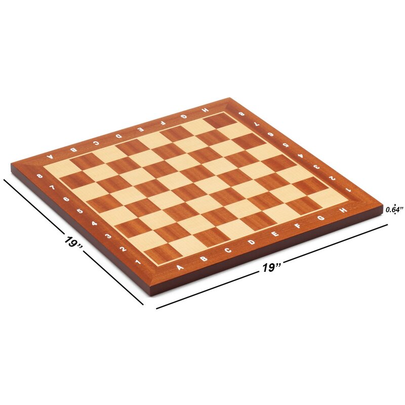 Professional Tournament Chess Board No. 6 - shops 58 mm / 2,3